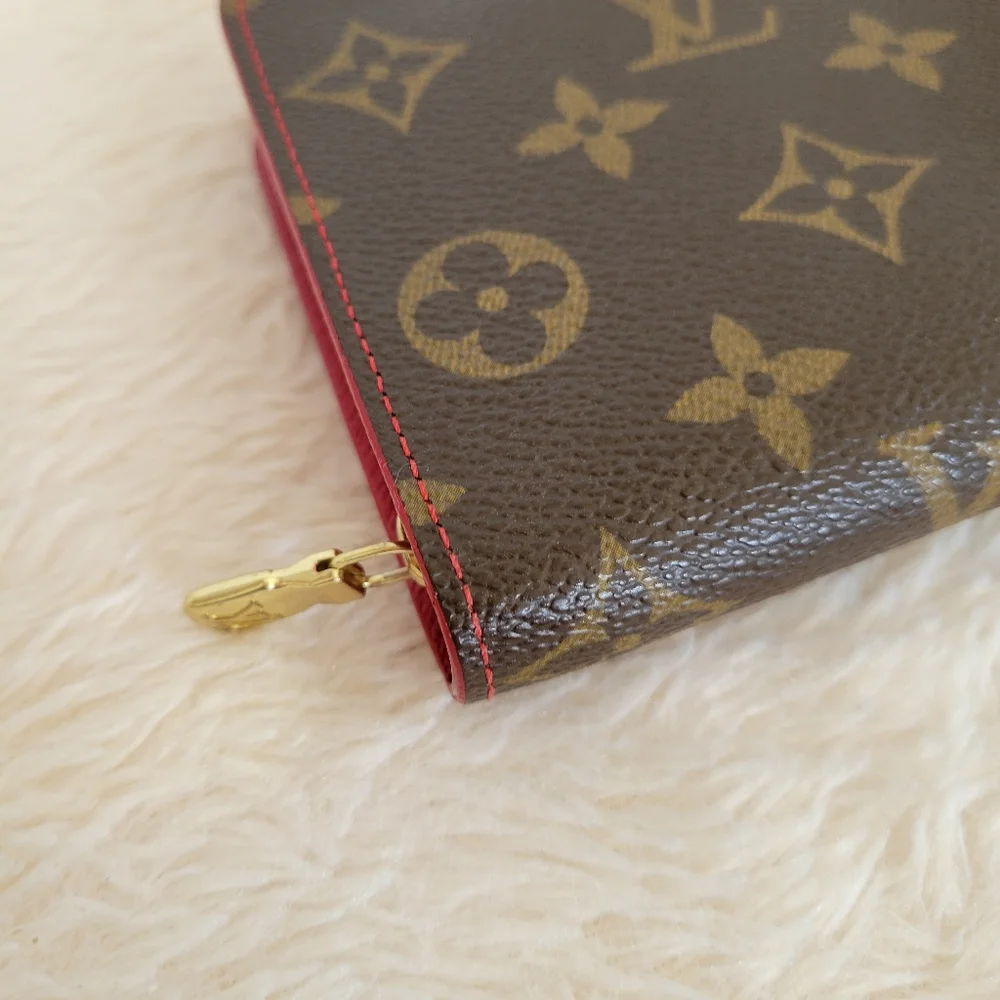 💕LIMITED Edition Louis Vuitton Porte-Monnaie Zippy Wallet Monogram Cerises